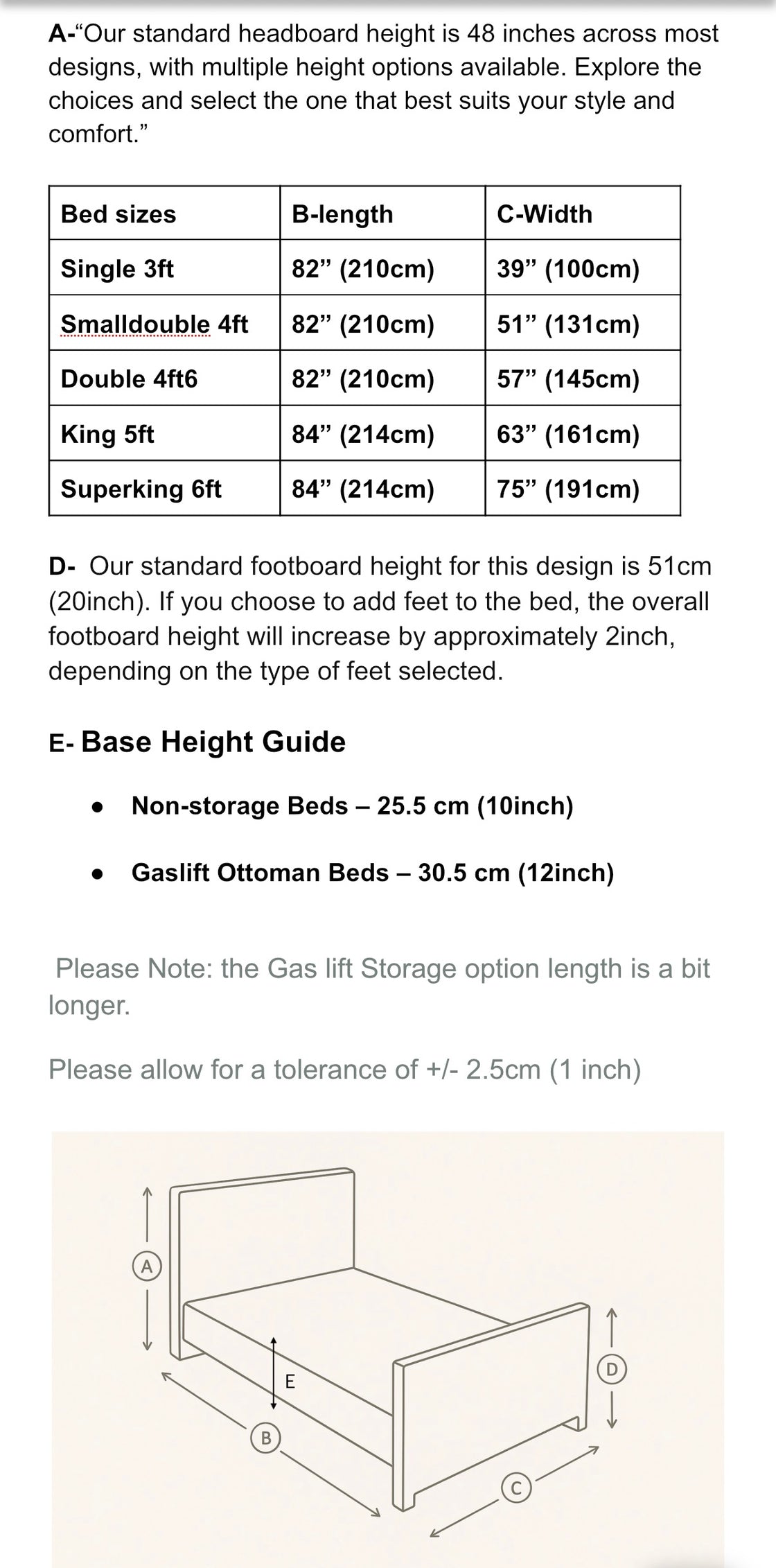 2026 Elara Bespoke Bed Frame | Minimalist Luxury Design dimensions guide