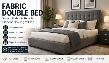 Fabric Double Bed