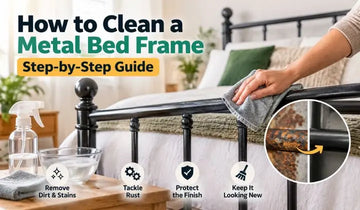How to Clean a Metal Bed Frame
