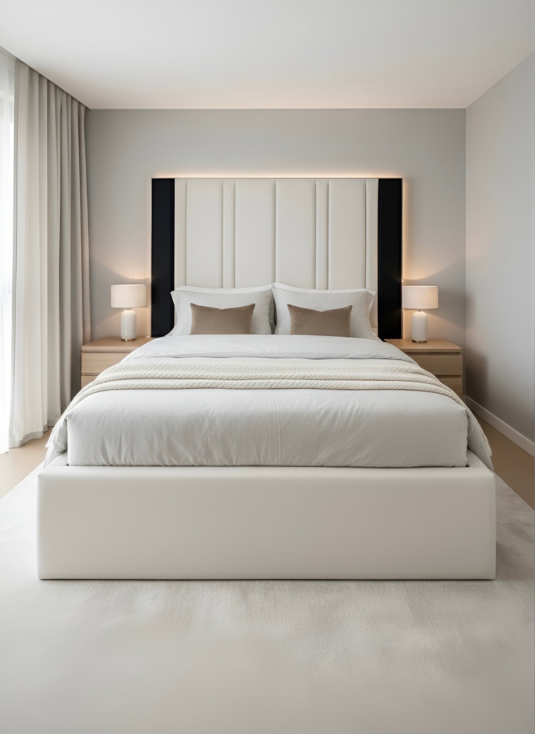 2026 Elara Bespoke Bed Frame | Minimalist Luxury Design