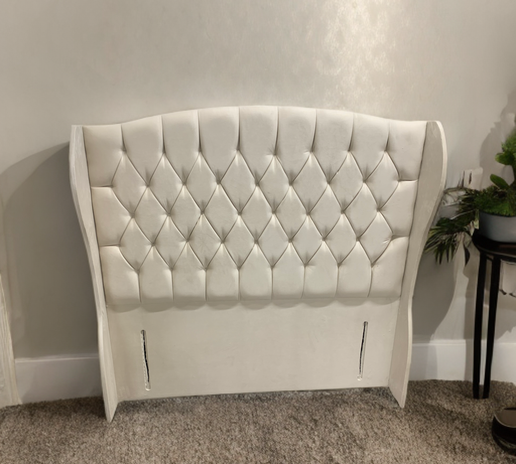 Velora Wingback Upholstered Headboard