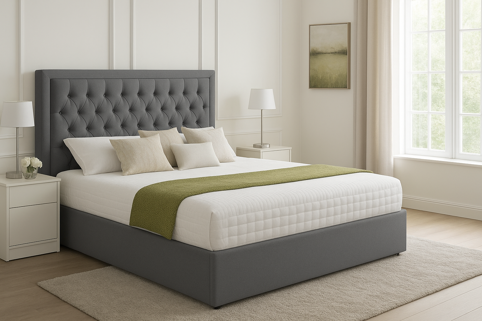 Vesta Upholstered Bed