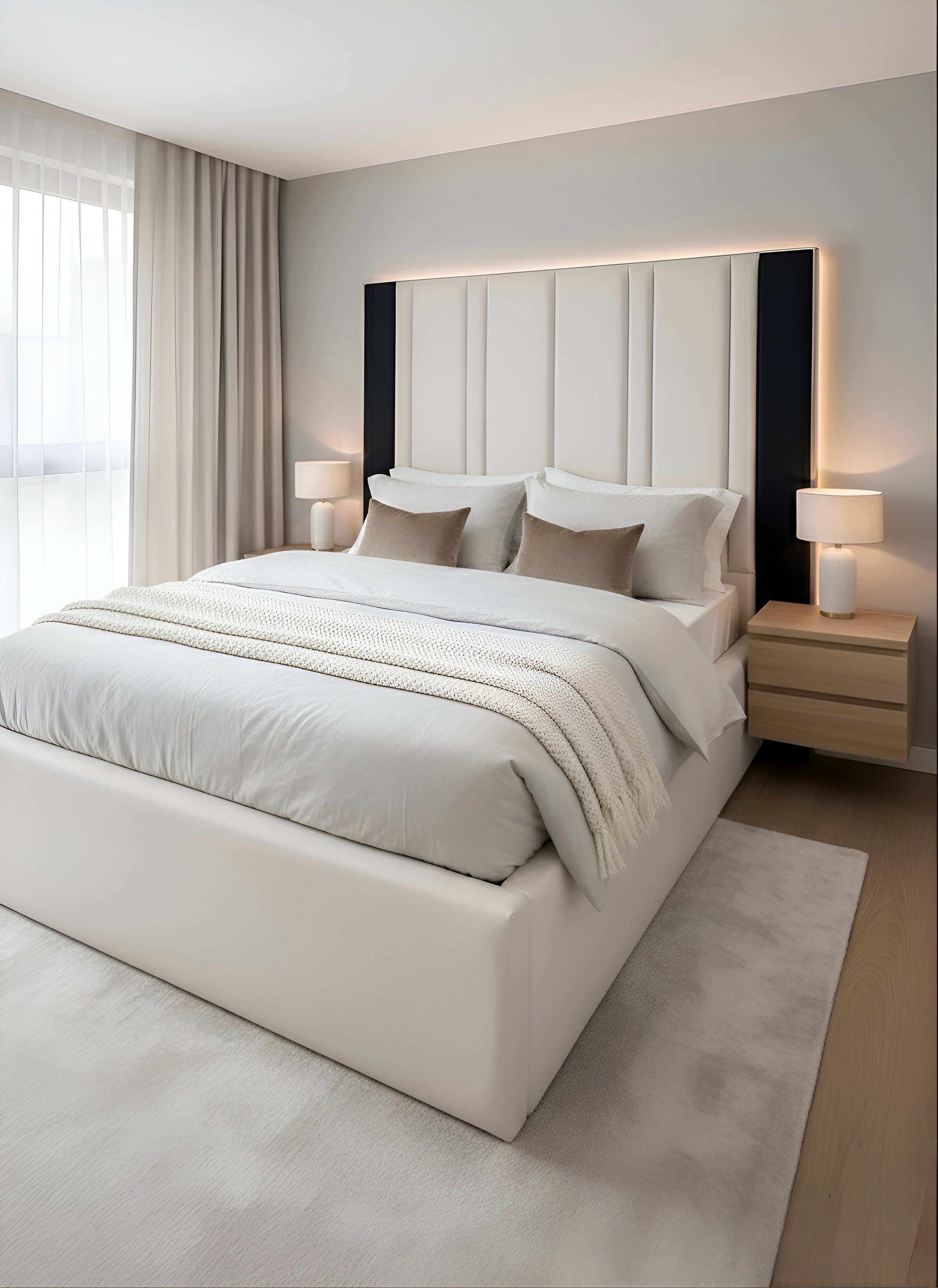 2026 Elara Bespoke Bed Frame | Minimalist Luxury Design