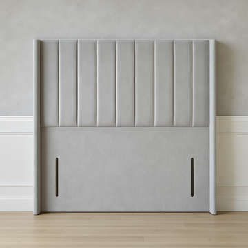 Essential Panel Wingback Floor Standing Headboard