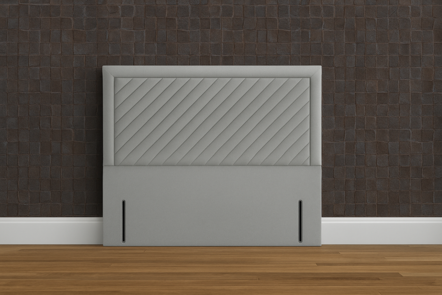 Milan Floor Standing Padded Headboard