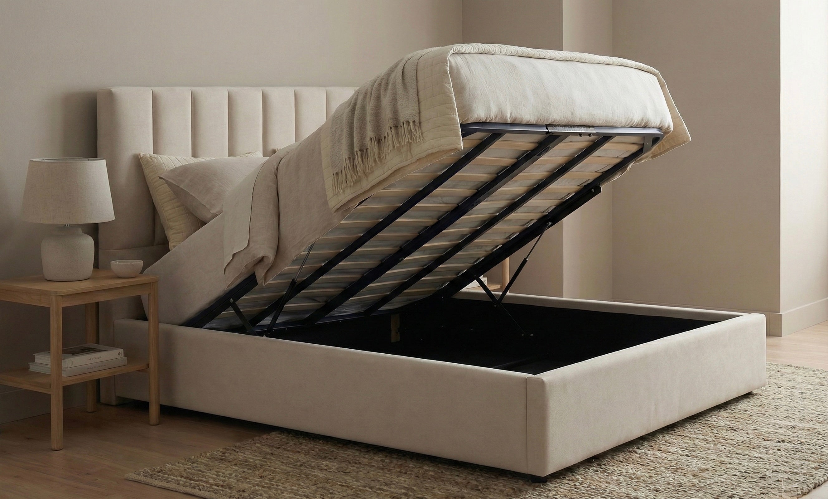 2026 Elysium Gas-lift Storage Low Bed Frame