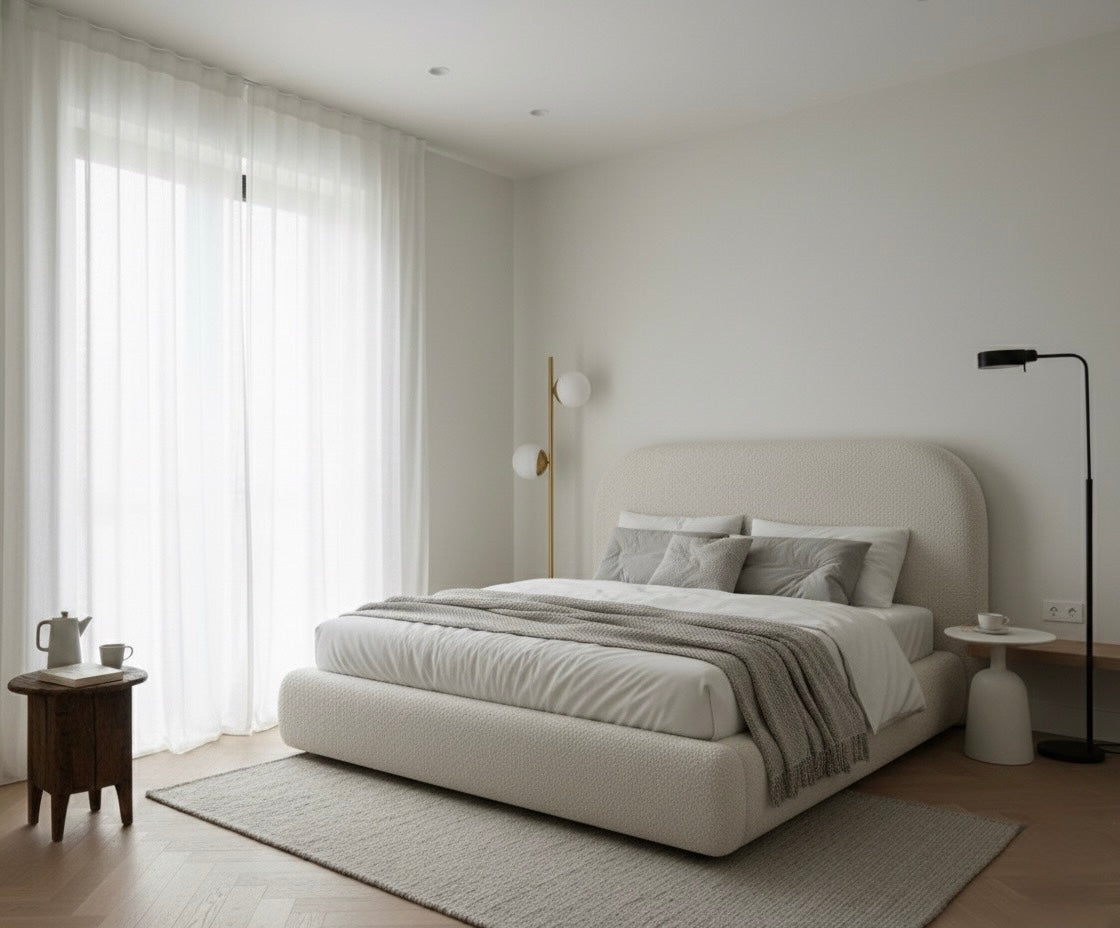 Boucle Astoria Bespoke Bed