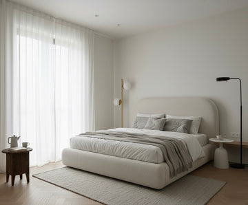 Boucle Astoria Bespoke Bed