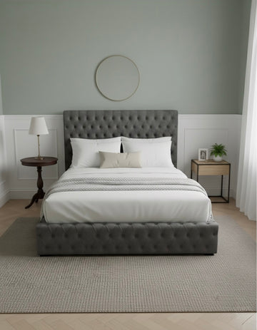 Onyx Royale Bed – Bold Upholstered Bed Frame