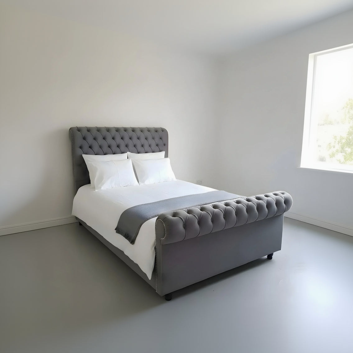 The Luxe Chesterfield Bed Frame