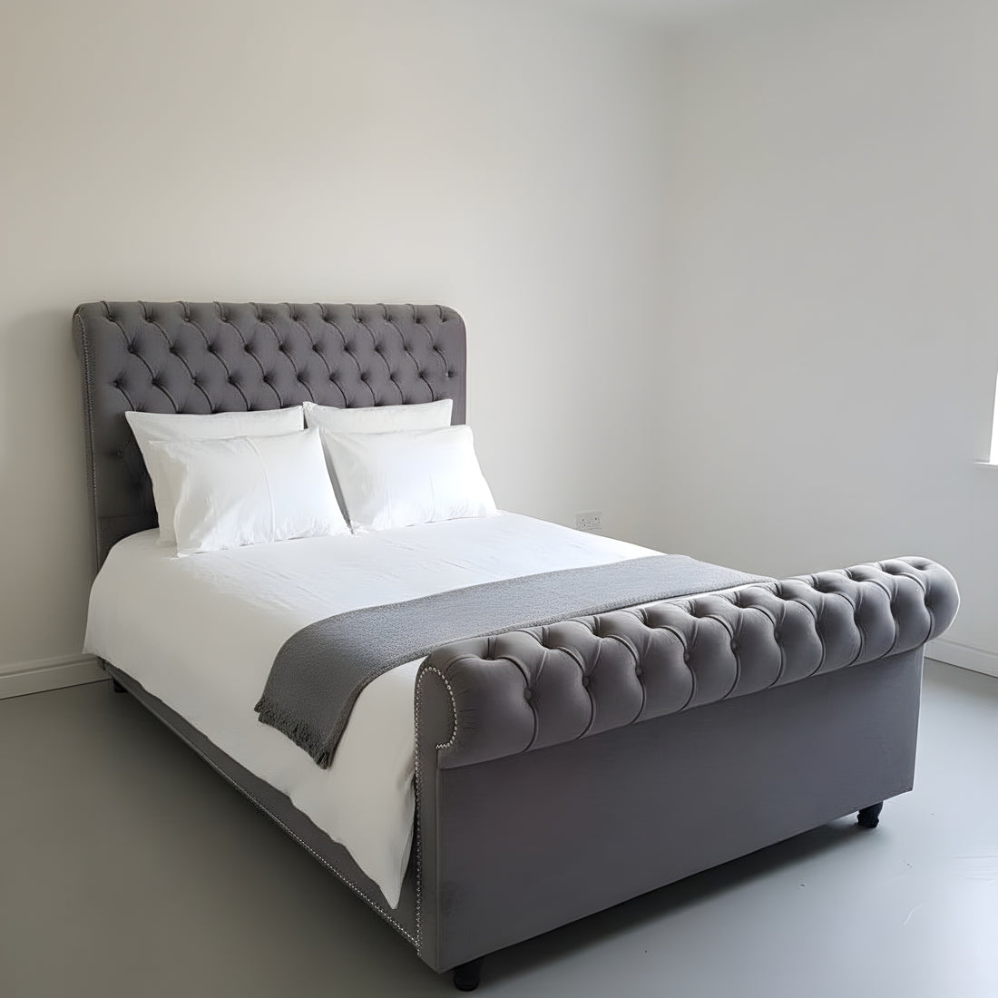 The Luxe Chesterfield Bed Frame