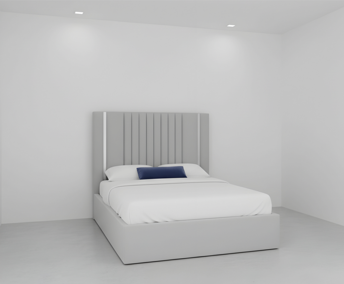 Caldera Strip Bed – Modern Upholstered Bed