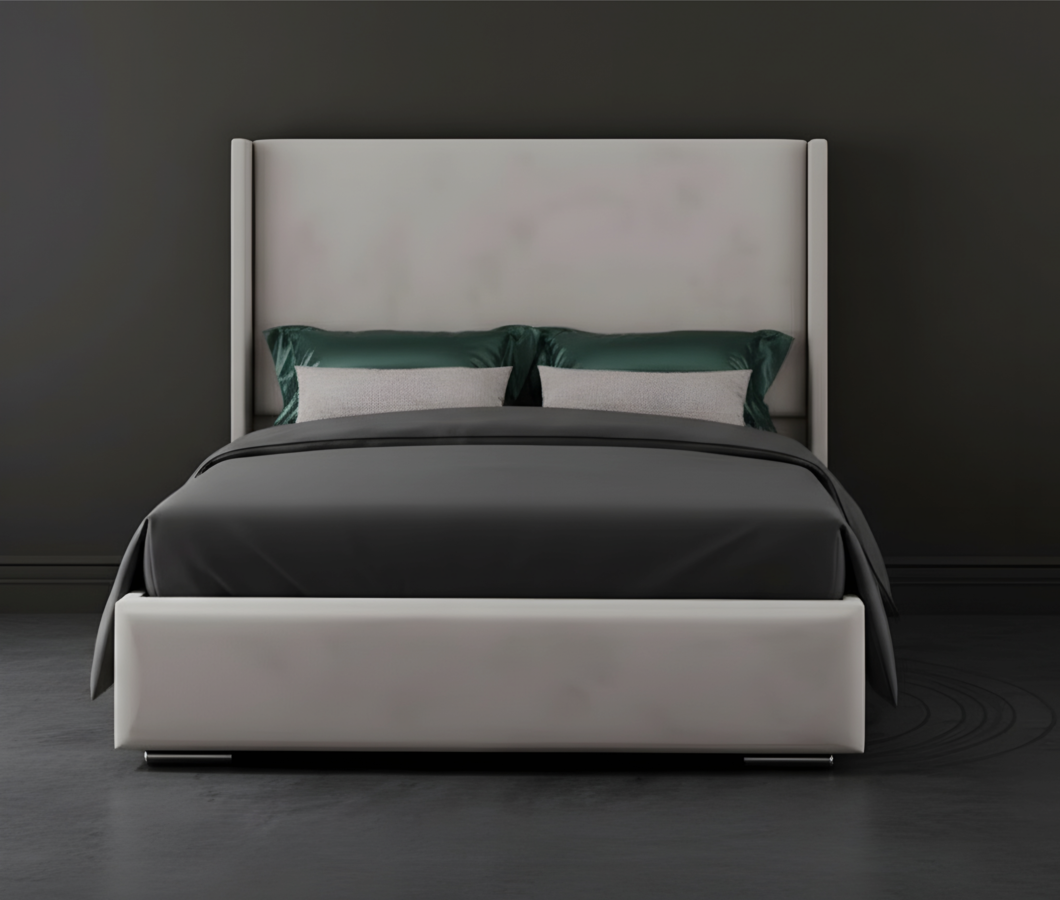 CloudNine Luxury Wingback Bed – with Optional Storage