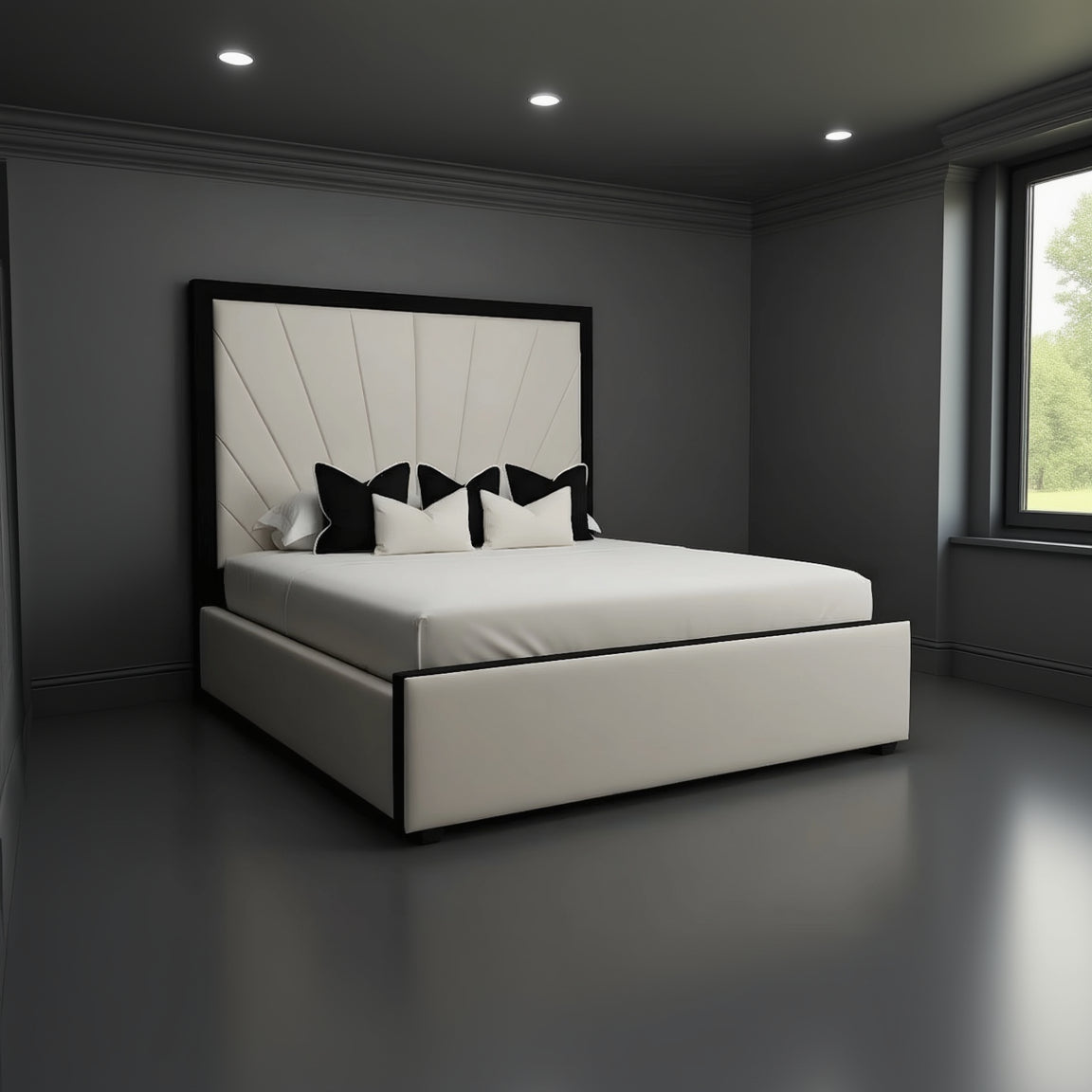 Zerra Modern Bed – Clean & Contemporary Bed Frame