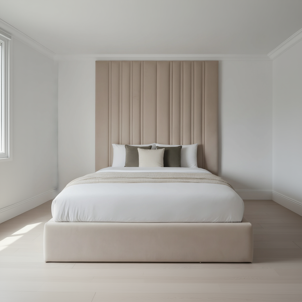 The Belmont Extended Panel Bed (2 piece headboard)