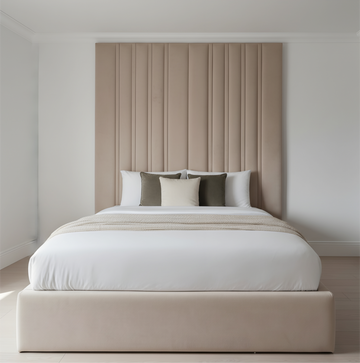 The Belmont Extended Panel Bed (2 piece headboard)