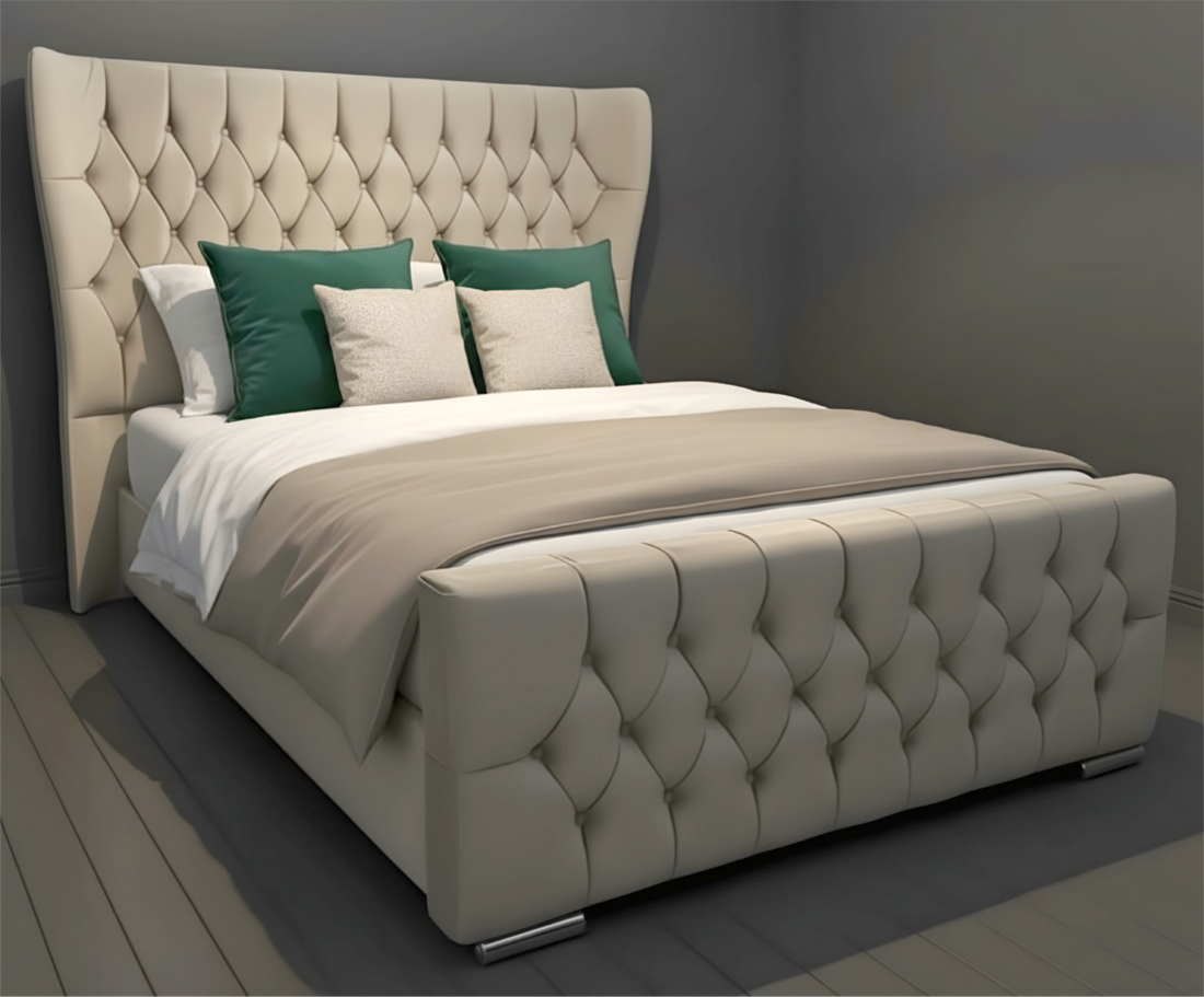 Astra Comfort Bed – Soft Upholstered Bed Frame