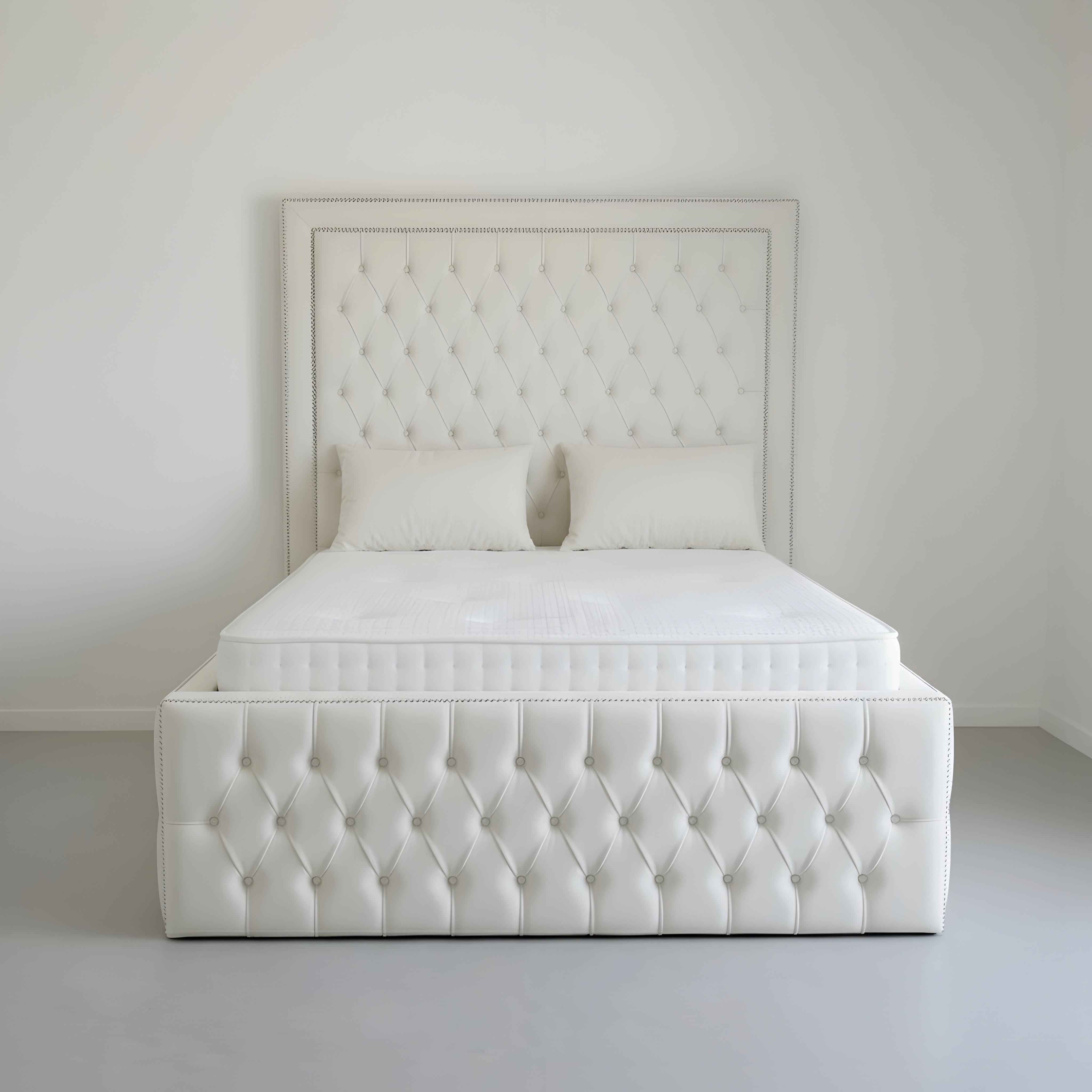 Aria Hilton Bed – Luxury upholstered frame