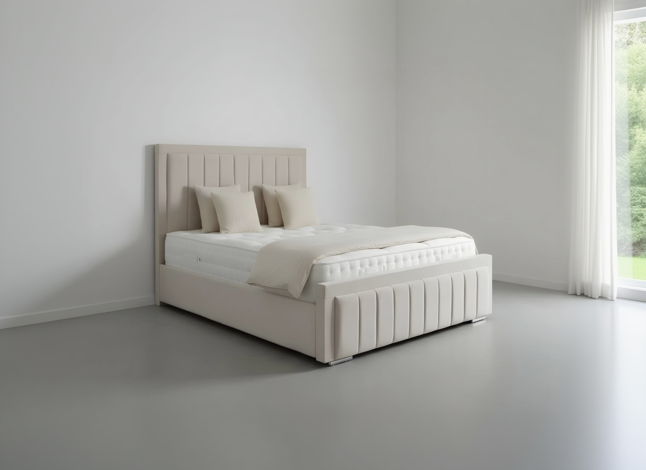 Vienna Panel Bed – Elegant Bedroom Centrepiece