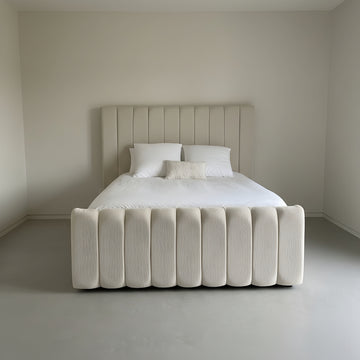 Opula Grand Bed – Premium padded Line Design