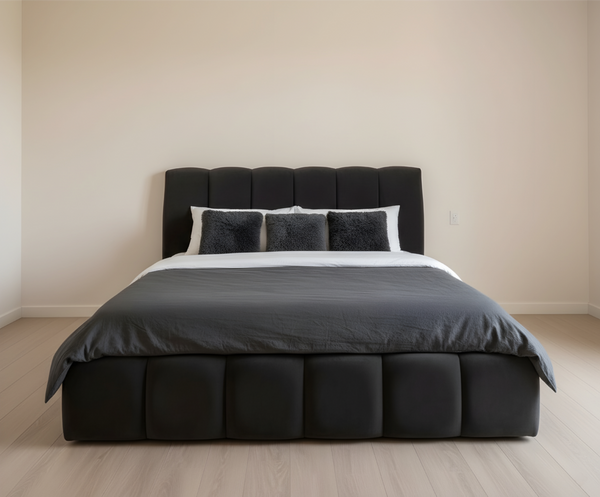 Serenity Plush Bed – Elegant Bedroom Centrepiece